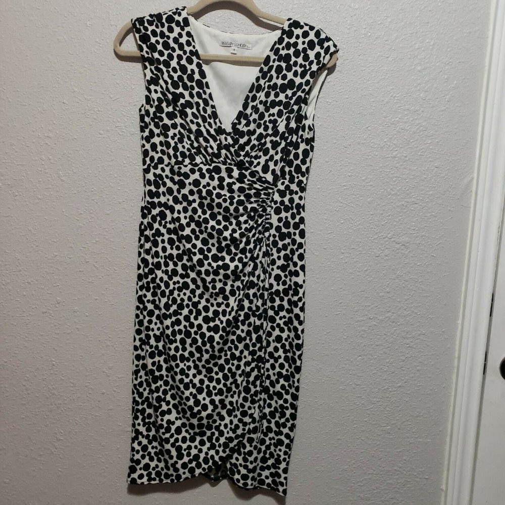 Maggy London Wrap Style Dress - 6